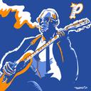 reverend gary davis portrait drawing