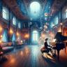 mozart composing music art